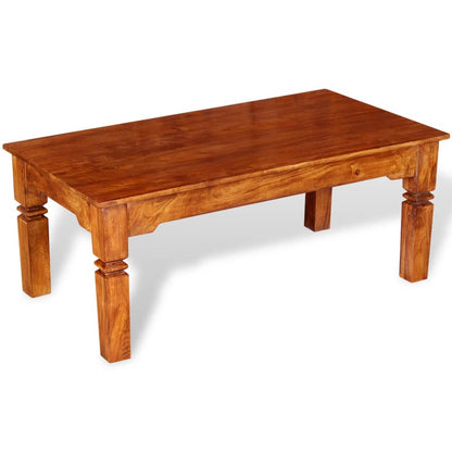 Coffee Table Solid Wood 110x60x45 cm