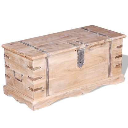 Storage Chest | Brown | Solid Acacia wood | Medium | Storage Chest