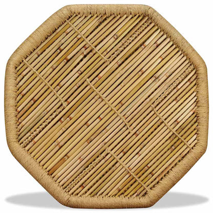 Coffee Table Bamboo Octagon 60x60x45 cm