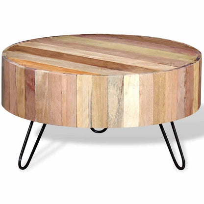 244237 vidaXL Coffee Table Solid Reclaimed Wood