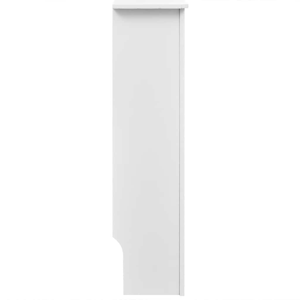 Radiator Cover White 172 cm Engineered Wood