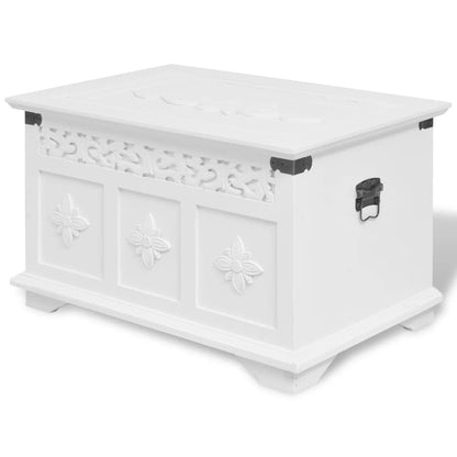 Storage Chest | White | MDF and Solid Pine wood | Large and Small