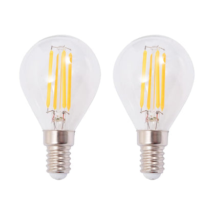 Ceiling Lamp with 2 LED Filament Bulbs 8 W