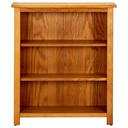 Bookcase | Brown | Solid Oak Wood | 70x22.5x82 cm | Bookcase