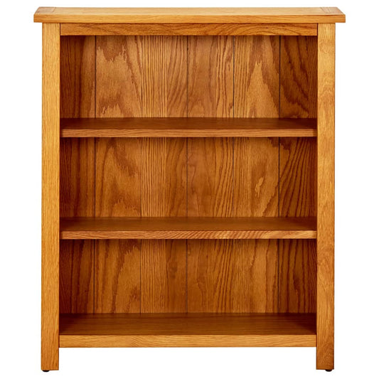 Bookcase | Brown | Solid Oak Wood | 70x22.5x82 cm | Bookcase