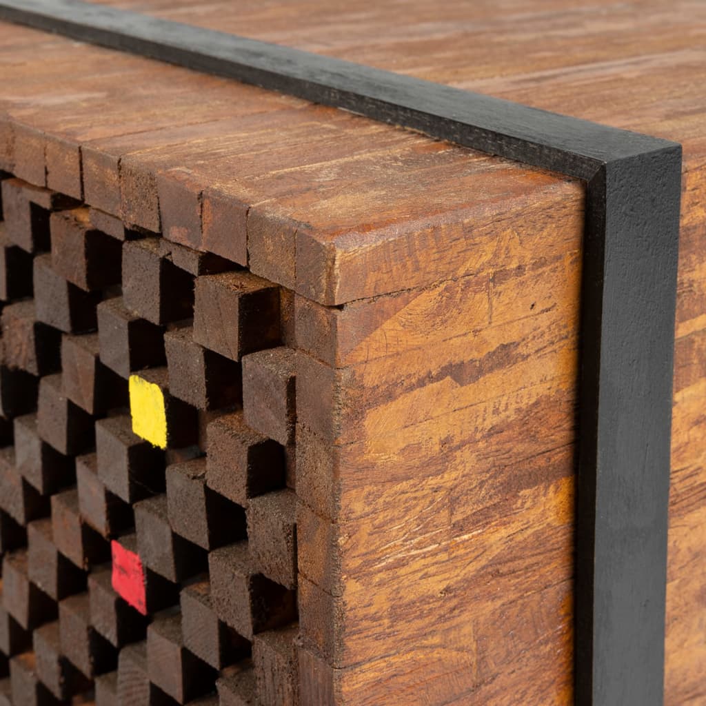 Side Table Teak 60x60x38 cm