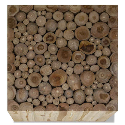 244555 vidaXL Coffee Table Genuine Teak 50x50x35 cm