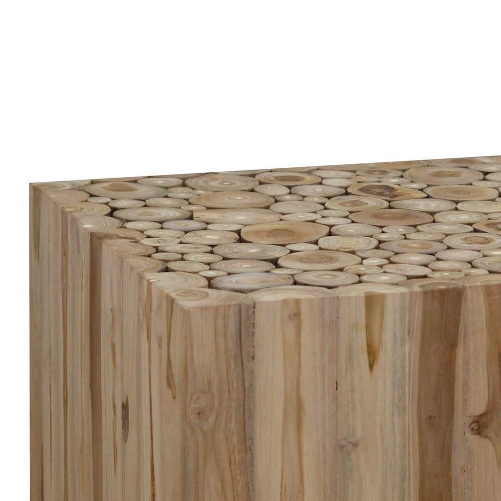 244555 vidaXL Coffee Table Genuine Teak 50x50x35 cm