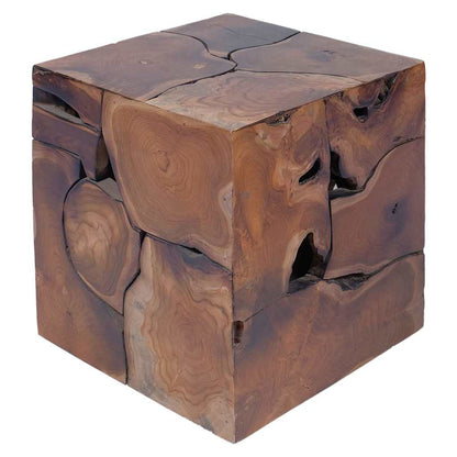 Stools 2 pcs Brown 40x40x45 cm Solid Teak Wood