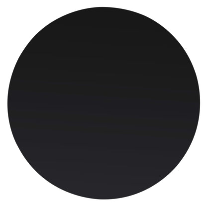 Table Top | Black | Tempered Glass | 700 mm diameter | Round | Modern