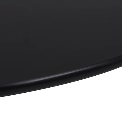 Table Top | Black | Tempered Glass | 800 mm | Table Top | Round | Modern