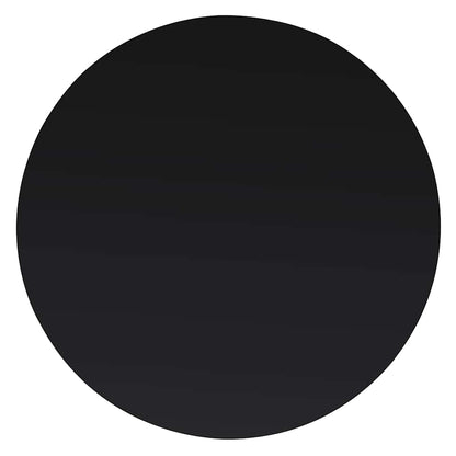 Table Top | Black | Tempered glass | 900 mm | Durable | Table Top | Round