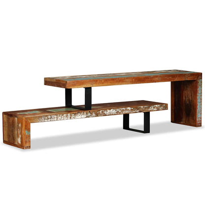 244582 vidaXL TV Stand Solid Reclaimed Wood