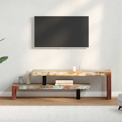 244582 vidaXL TV Stand Solid Reclaimed Wood