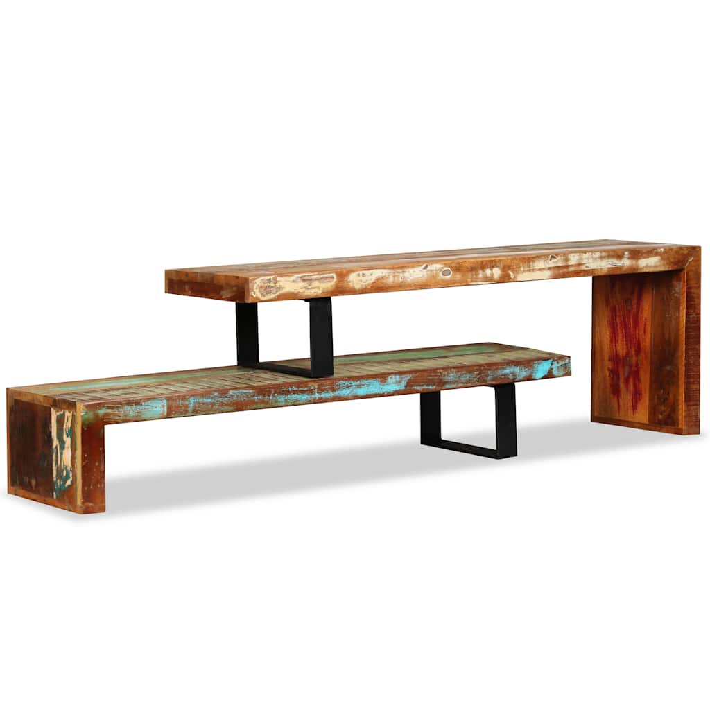 244582 vidaXL TV Stand Solid Reclaimed Wood