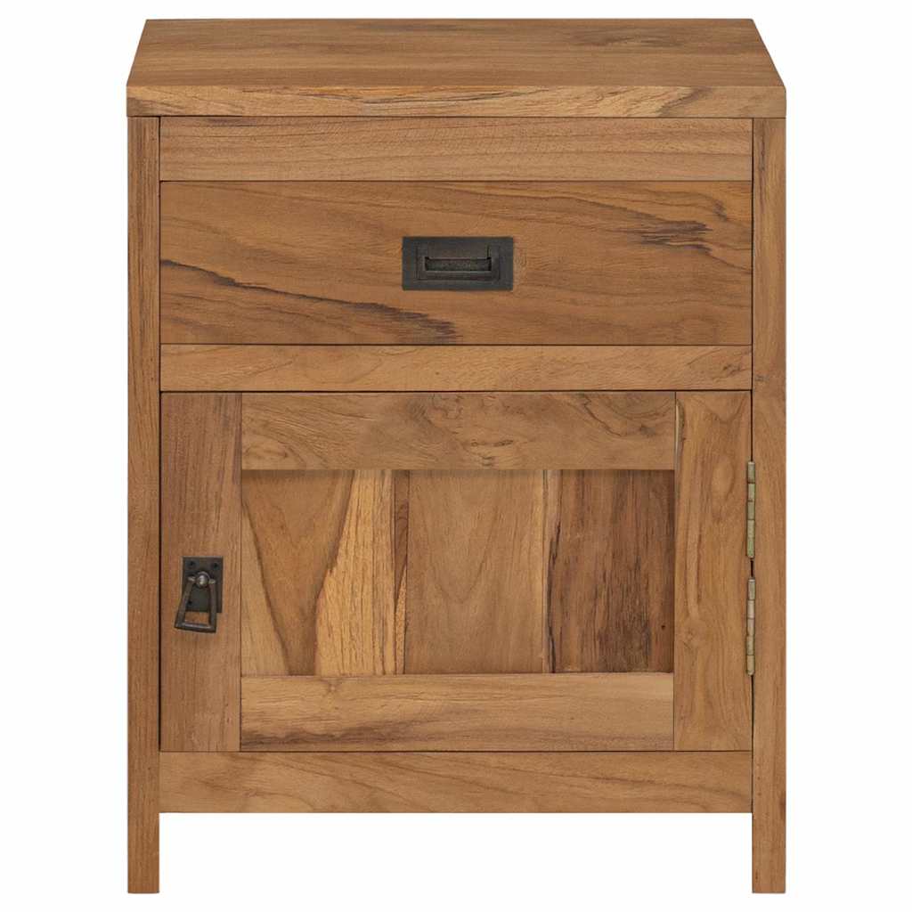 Bedside Cabinet Solid Teak 40x30x50 cm