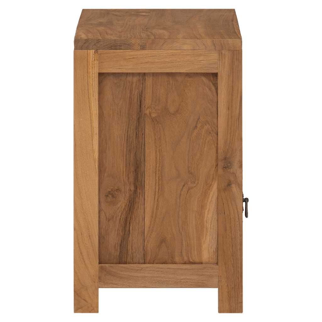 Bedside Cabinet Solid Teak 40x30x50 cm