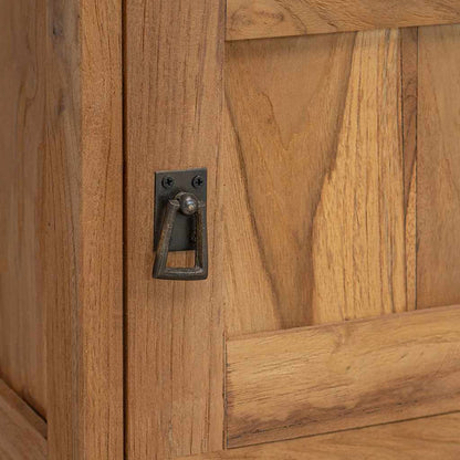 Bedside Cabinet Solid Teak 40x30x50 cm