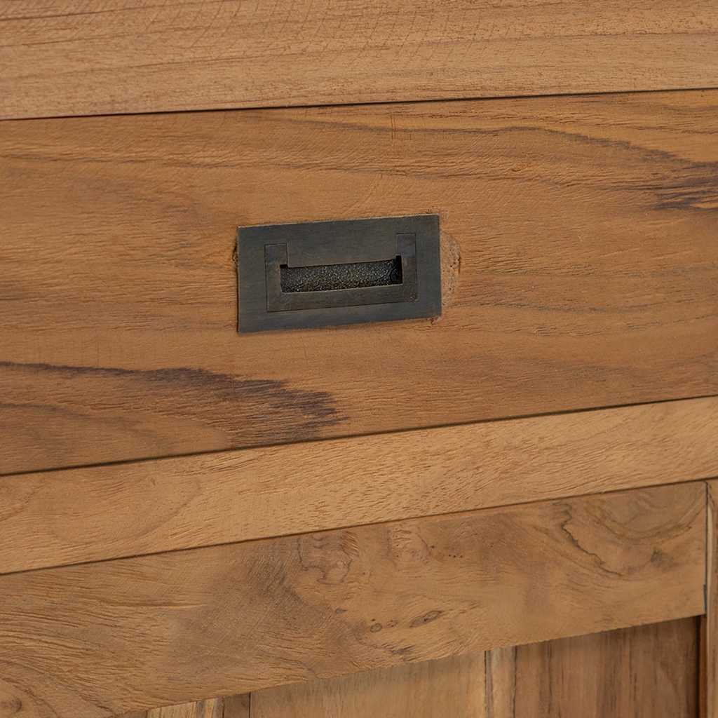 Bedside Cabinet Solid Teak 40x30x50 cm