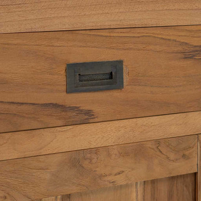 Bedside Cabinet Solid Teak 40x30x50 cm