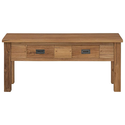 244486 vidaXL Hall Bench Solid Teak 90x30x40 cm