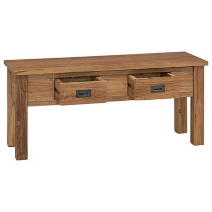 244486 vidaXL Hall Bench Solid Teak 90x30x40 cm