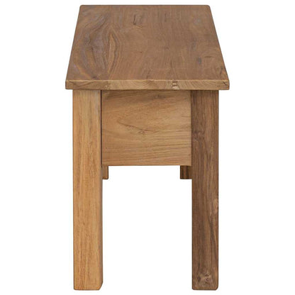244486 vidaXL Hall Bench Solid Teak 90x30x40 cm