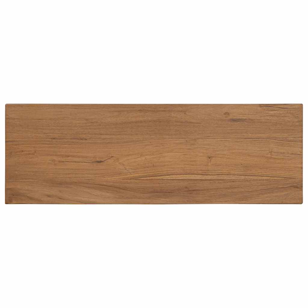 Hall Bench Solid Teak 90x30x40 cm