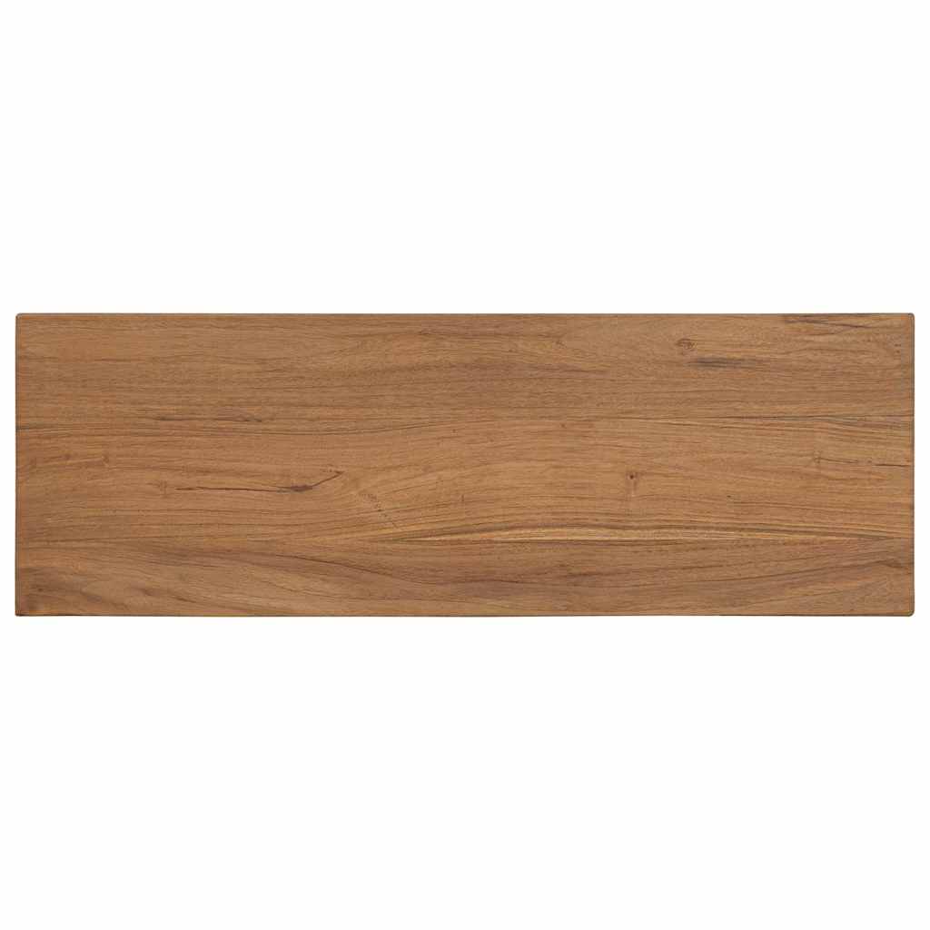 244486 vidaXL Hall Bench Solid Teak 90x30x40 cm