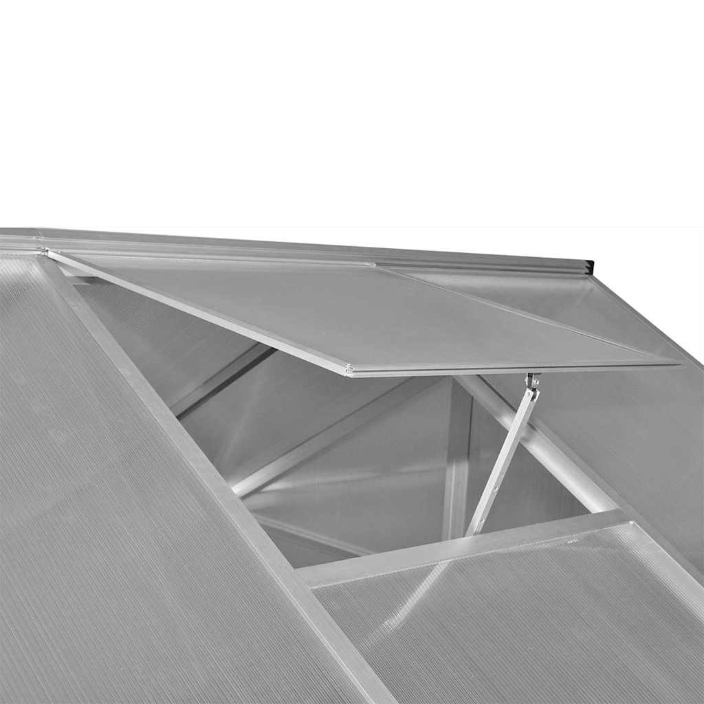 Greenhouse Reinforced Aluminium 3,46 m²