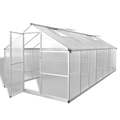 Greenhouse | Transparent | Aluminium | Large | UV-resistant materials