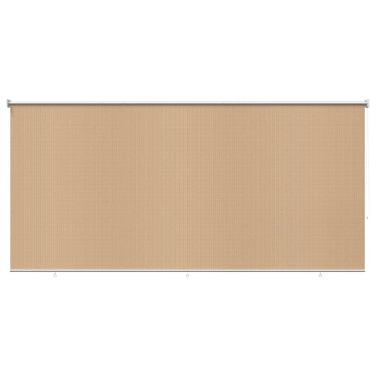 Outdoor Roller Blind 405(W)x140(H) cm Beige