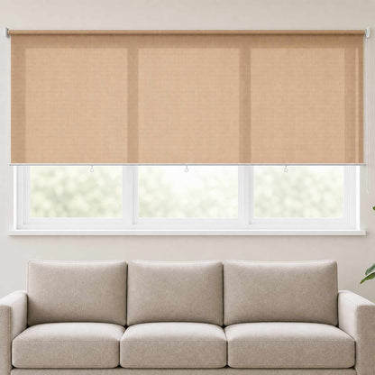 Outdoor Roller Blind 405(W)x140(H) cm Beige