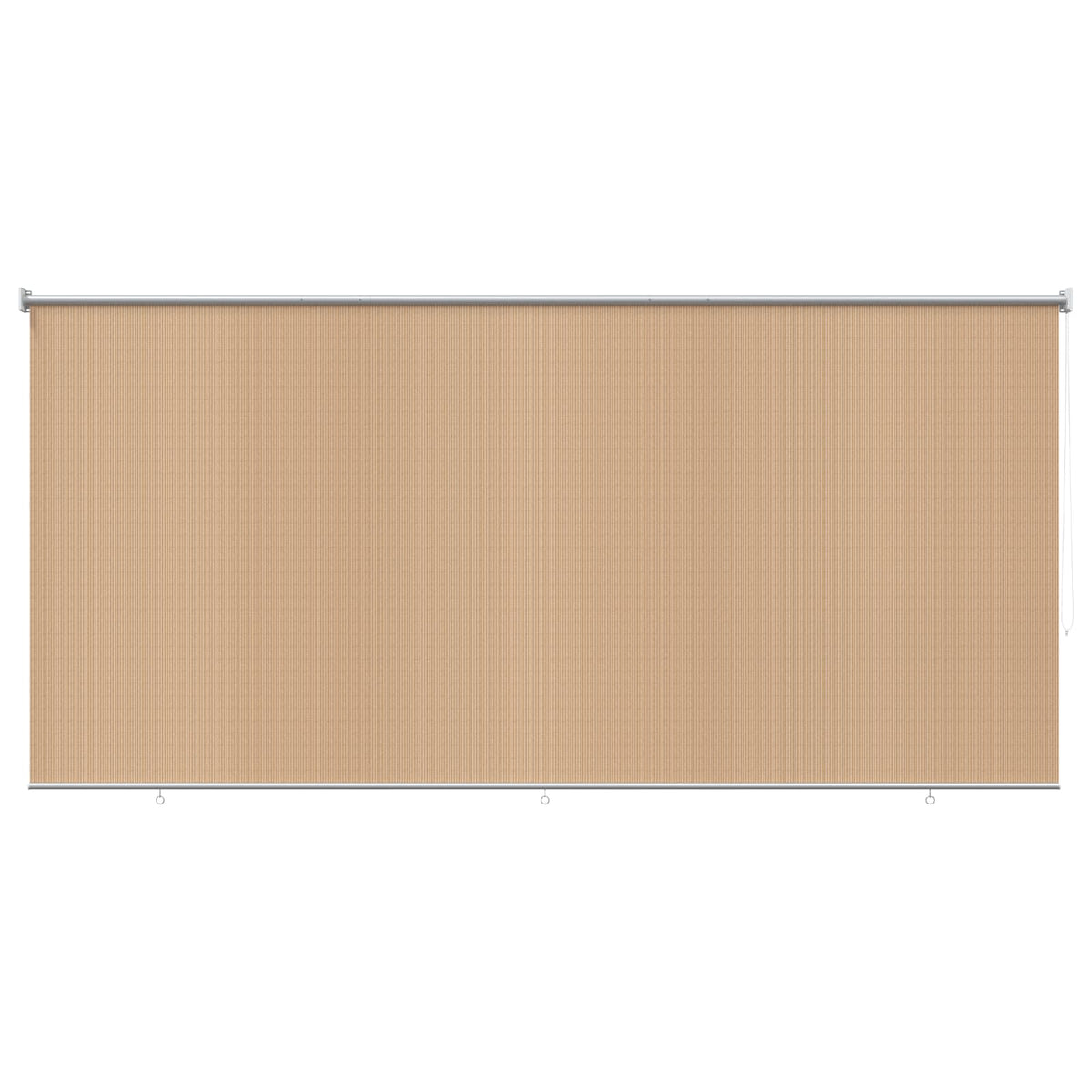 Outdoor Roller Blind 405(W)x140(H) cm Beige