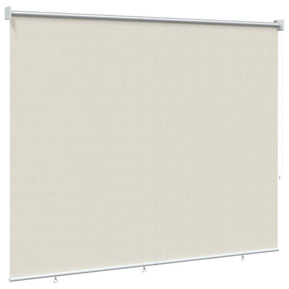 Outdoor Roller Blind 125(W)x140(H) cm Cream