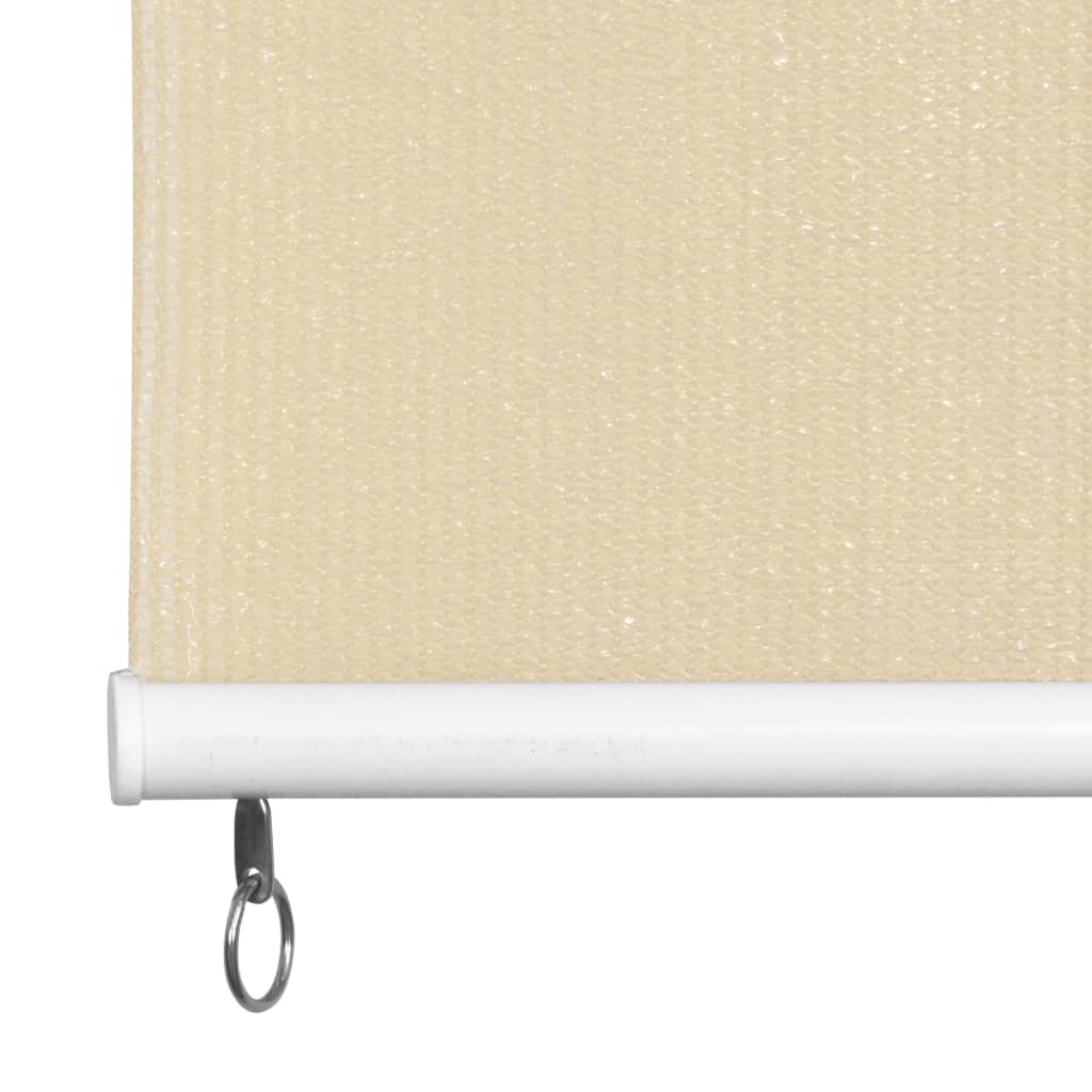Outdoor Roller Blind 120x140 cm Cream