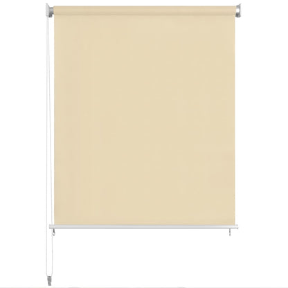 Outdoor Roller Blind 140x140 cm Cream