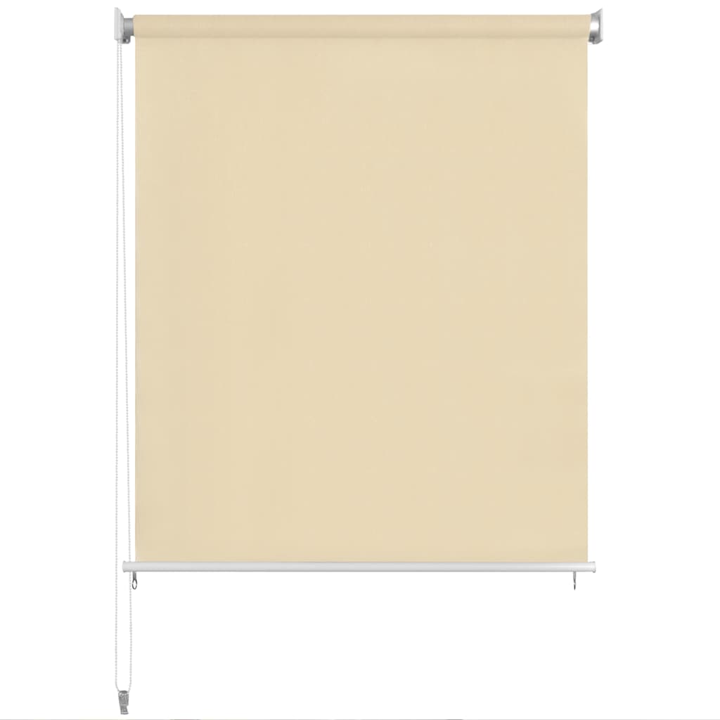 Outdoor Roller Blind 145(W)x140(H) cm Cream