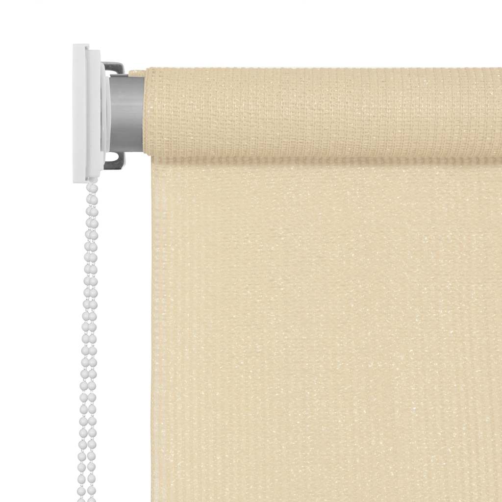 Outdoor Roller Blind 140x140 cm Cream