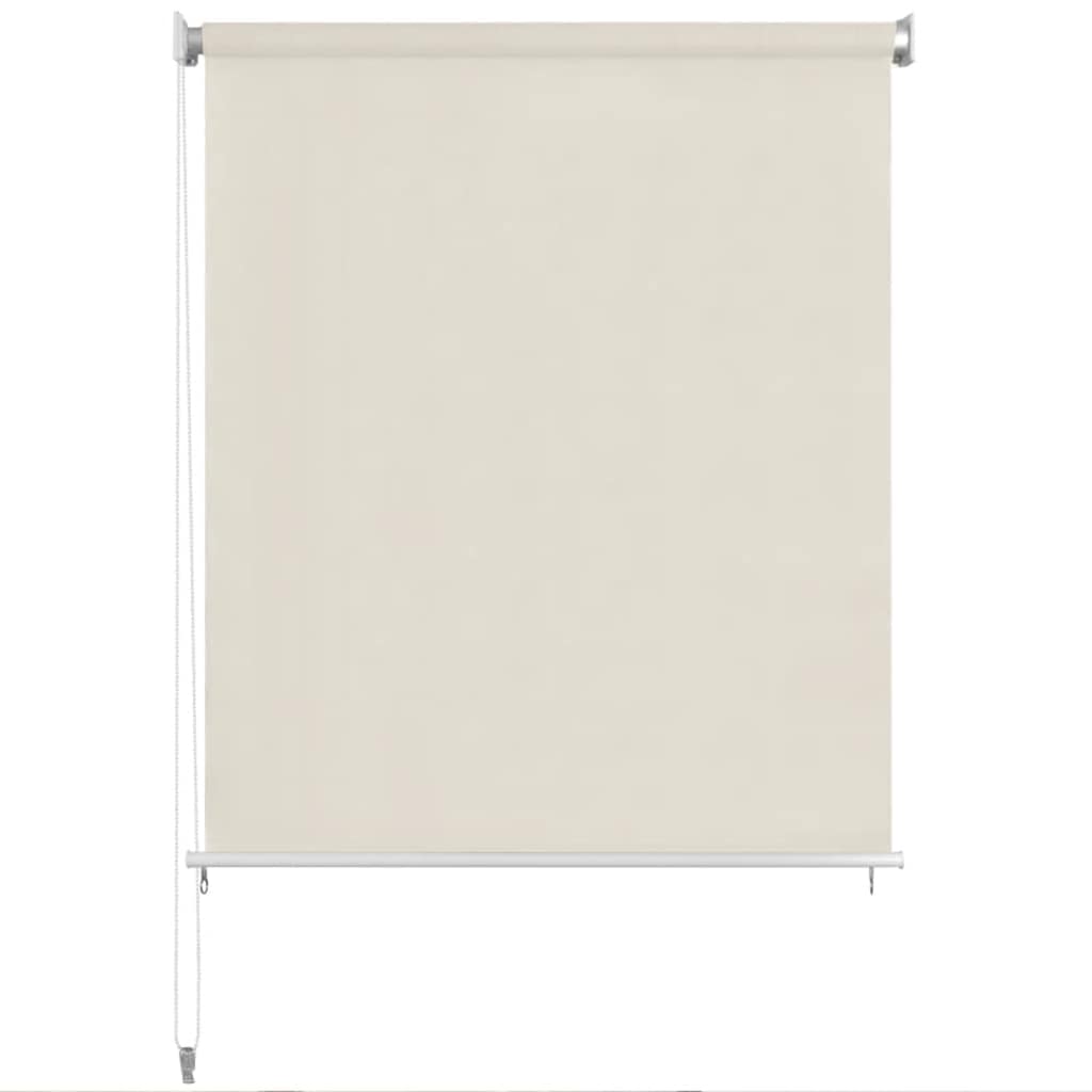 Outdoor Roller Blind 165(W)x140(H) cm Cream