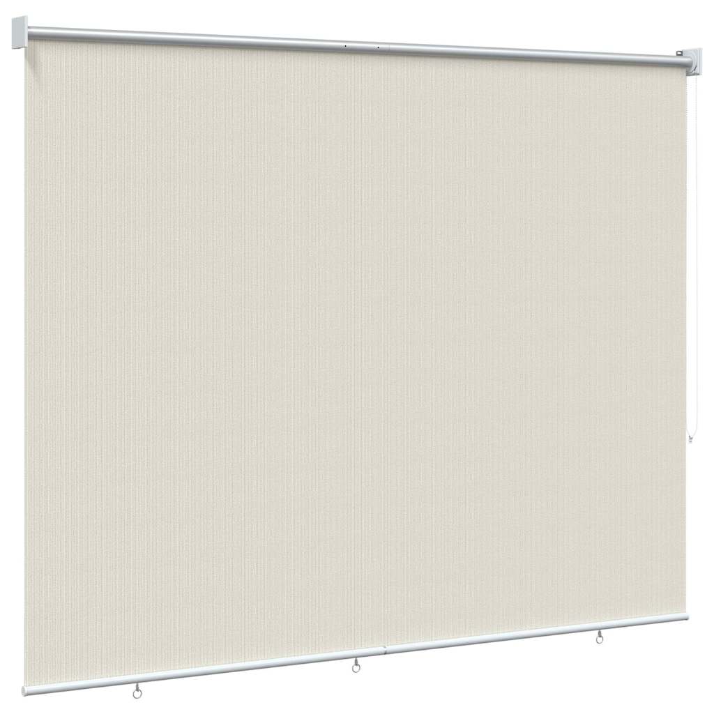 Outdoor Roller Blind 185(W)x140(H) cm Cream