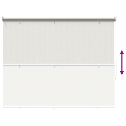 Outdoor Roller Blind 185(W)x140(H) cm Cream