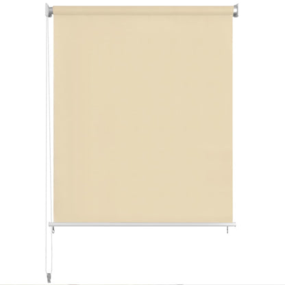 Outdoor Roller Blind 200x140 cm Cream