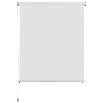 Outdoor Roller Blind 105(W)x140(H) cm White