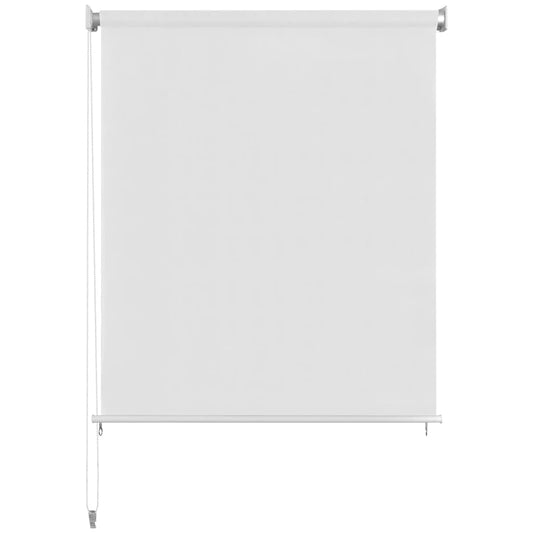 43463 vidaXL Outdoor Roller Blind 160x140 cm White
