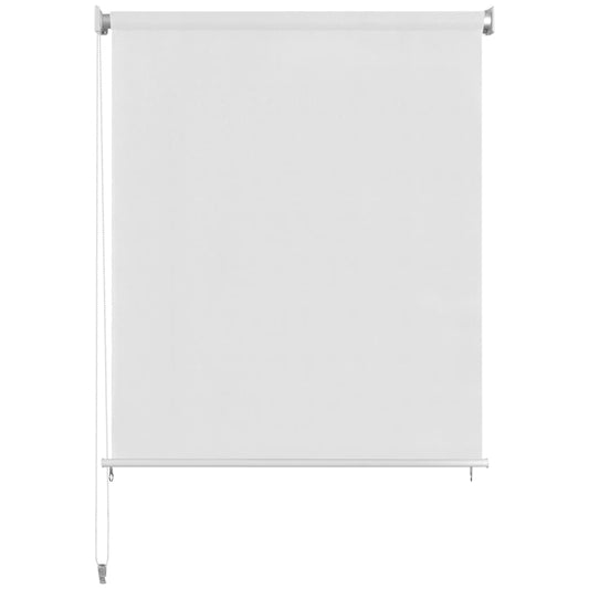 43466 vidaXL Outdoor Roller Blind 220x140 cm White