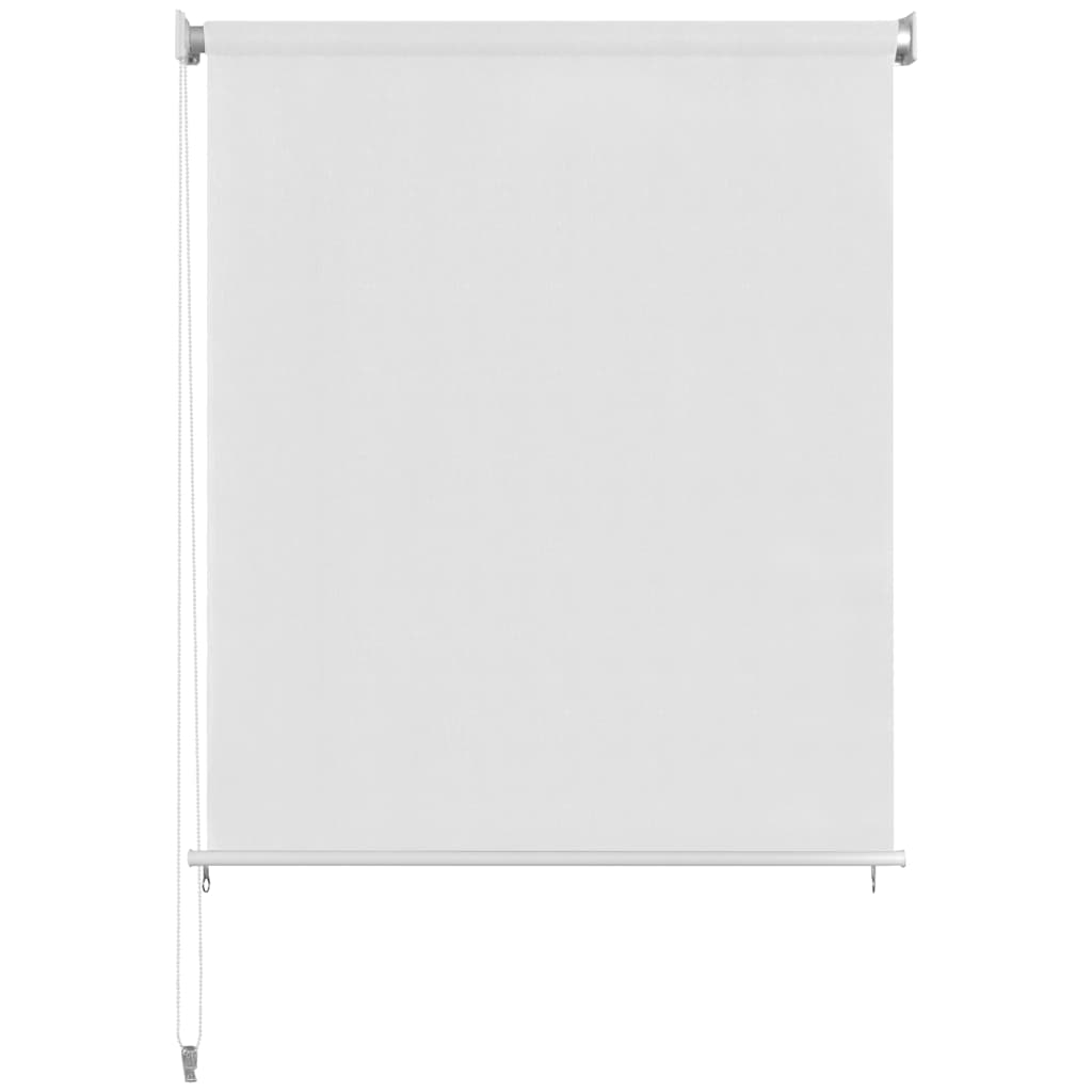 Outdoor Roller Blind 125(W)x230(H) cm White