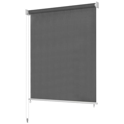 Outdoor Roller Blind 400x140 cm Anthracite