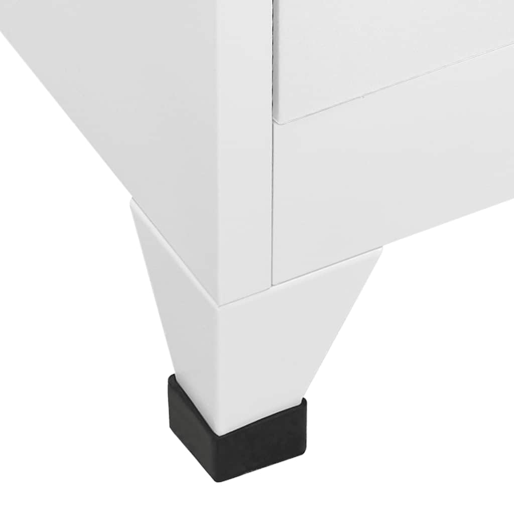 Locker Cabinet with 3 Compartments 38x45x180 cm