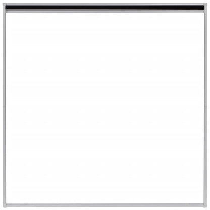 Plisse Insect Screen for Windows Aluminium 120x120 cm